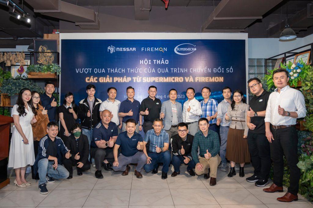 The workshop “Overcoming challenges in the digital transformation process: Solutions from Supermicro and Firemon”