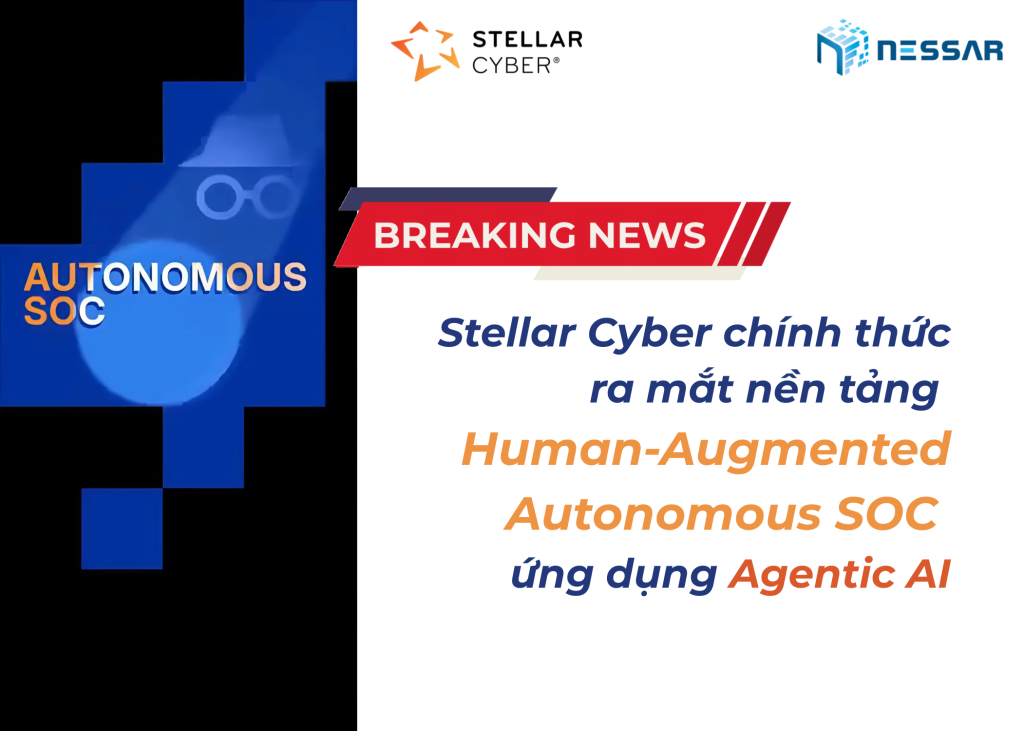 Stellar Cyber chính thức ra mắt nền tảng SOC tự động đầu tiên kết hợp AI chủ động và con người – Human-Augmented Autonomous SOC- ứng dụng Agentic AI